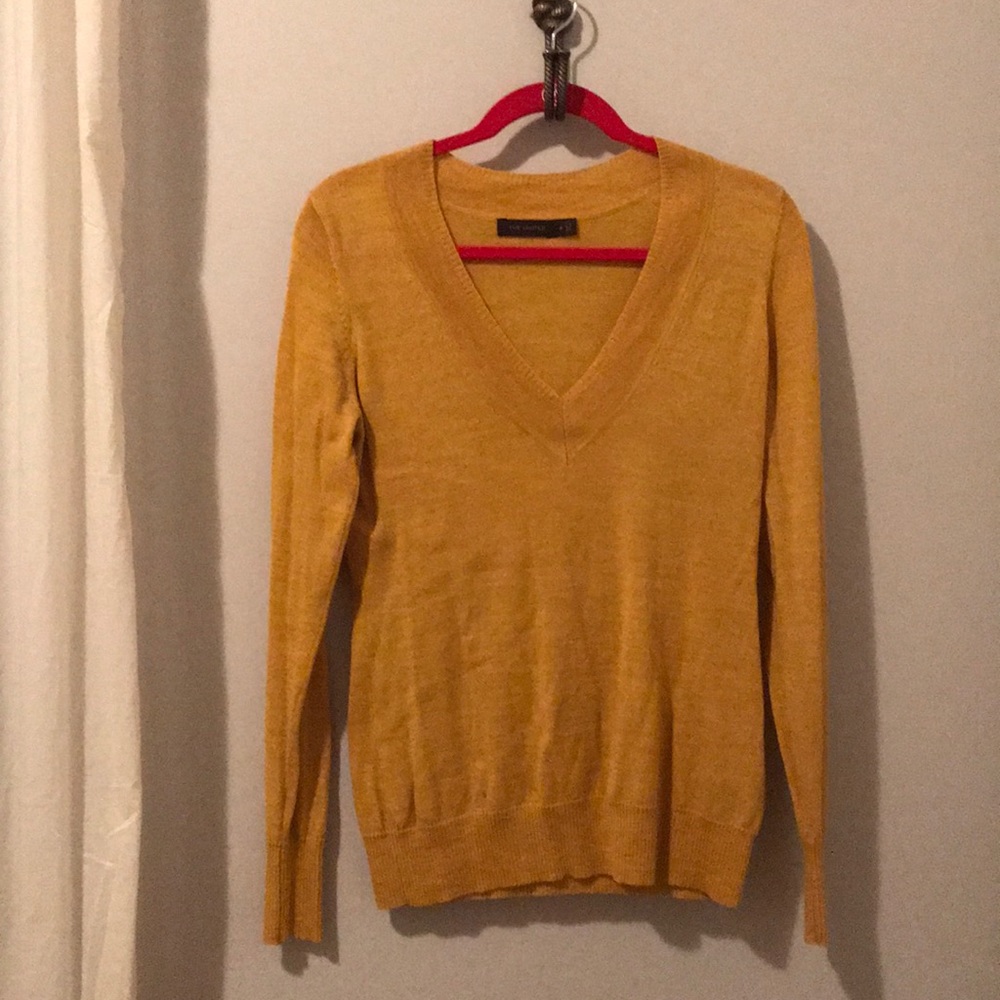 Mustard Merino Wool Sweater